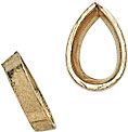 18KY PEAR SHAPE BZL 5.5x3.25mm