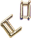 PLAT 4PR BAG WIRE SETTING 5.5x3.75mm
