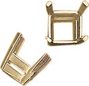 PLAT 4PR SQ WIRE FLAT PRONGS 2.75mm