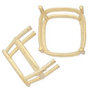 18KY 4PR CUSHION SHAPE SET 5.25mm