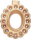 18KY OVAL CTR 7x5 16/.015 BEZELS