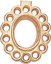 18KY OVAL CTR 9x7 14/.03 BEZELS