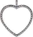 14KW CAST OPEN HEART 46/.02 1 1/4
