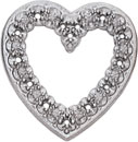 14KY STAMPED HEART FOR 14/.01