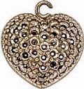 14KW PAVE HEART 12mm 36/ .0125