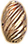 S.S. CORR. OVAL BEAD 7x5mm
