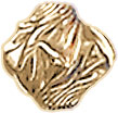 G.F. CORR. DIAMOND SHAPE BEAD 8.5x9mm