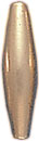 G.F. SHINY OVAL BEAD