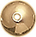 G.F. KNIFE EDGE SHINY ROUNDEL 7x3.5mm