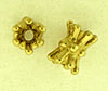 14KY SMALL BOW TIE ROUNDEL 4.2x3mm