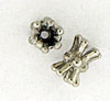 14KW SMALL BOW TIE ROUNDEL 4.2x3mm