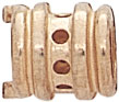 18KY HEAVY CAST ROUNDEL 8x7mm 9/.03