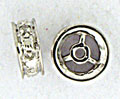 14KW DIAMOND ROUNDEL 5.5x2.1mm W/ 2/.005
