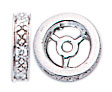 14KW DIAMOND ROUNDEL W/ 9/.005 5.5x2mm