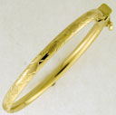 14KY BABY BANGLE BRACELET