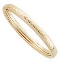 G.F. HEARTS BABY BANGLE BRACELET