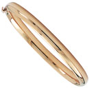 14KY SHINY ADULT BANGLE 65mm