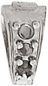 18KY 9mm CAST BAIL FOR 3 DIAMONDS .05 .03 .02