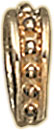 S.S. CAST BEADED BAIL 10.5x4mm