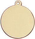 S.S. PLAIN ROUND DISC 5/8