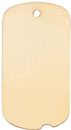 18KY LG DOG TAG 42X22mm .025