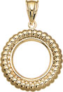 14KY SHRIMP COIN FRAME 16.25mm