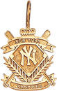 14KY NY YANKEES CREST 20.5mm