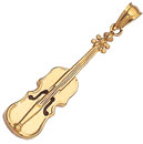 14KY VIOLIN CHARM 31.75x9mm
