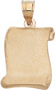 14KY DIPLOMA CHARM 3/4x1/2