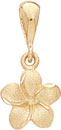 14KY FLOWER PENDANT D/C
