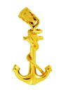 14KY ANCHOR CHARM