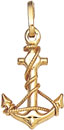 14KY ANCHOR CHARM