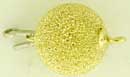 18KY ROUND SPARKLE BALL CLASP 12mm