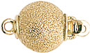 18KY ROUND SPARKLE BALL CLASP 8mm