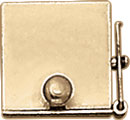 14KY CLOSED BOX LOCK 12.75mm