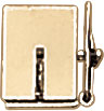 14KY CLOSED BOX LOCK 6mm