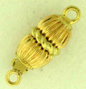 14KY FANCY CORRUGATED CLASP