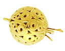 14KY RD BALL CLASP 10mm