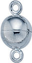 S.S. MAGNETIC SHINY BALL CLASP 8mm