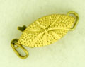 14KY FANCY MARQUISE FISH HOOK CLASP 12mm