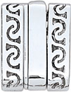 14KW FILIGREE SNAP CLASP 13.5x11.5mm