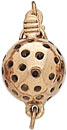 18KY BALL CLASP FOR 55 DIA TW .60 8.5mm