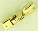 18KY FOLDOVER TYPE CLASP 21x6.5mm