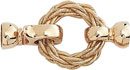 18KY TOGGLE RING FOLDOVER CLASP 31.5x17.5mm W/5MM CAP