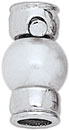 18KW PUSH LOCK W/7MM PEARL CTR