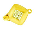 14KY DIA SHAPE 11.5mm CLASP W/8 DIA