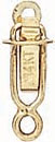 14KY CLASP TO INSERT INTO BEAD