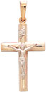 14KY CROSS W/ CRUCIFIX HOLLOW