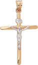 14KY CROSS W/FIGURE 1 1/2x1