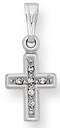 14KW STAMPED BABY CROSS W 6/.0075